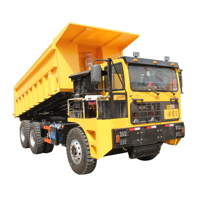 力牛礦安標(biāo)志UQ-35噸礦山井下專用運(yùn)輸車 礦用巷道渣土車濕式制動(dòng)